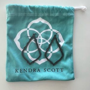 Kendra Scott Sophee Drop Earrings in Gunmetal